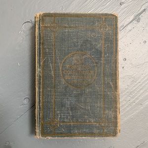 COPY - Vintage Websters Collegiate Dictionary Book Ephemera Paper Farmhouse Dec…